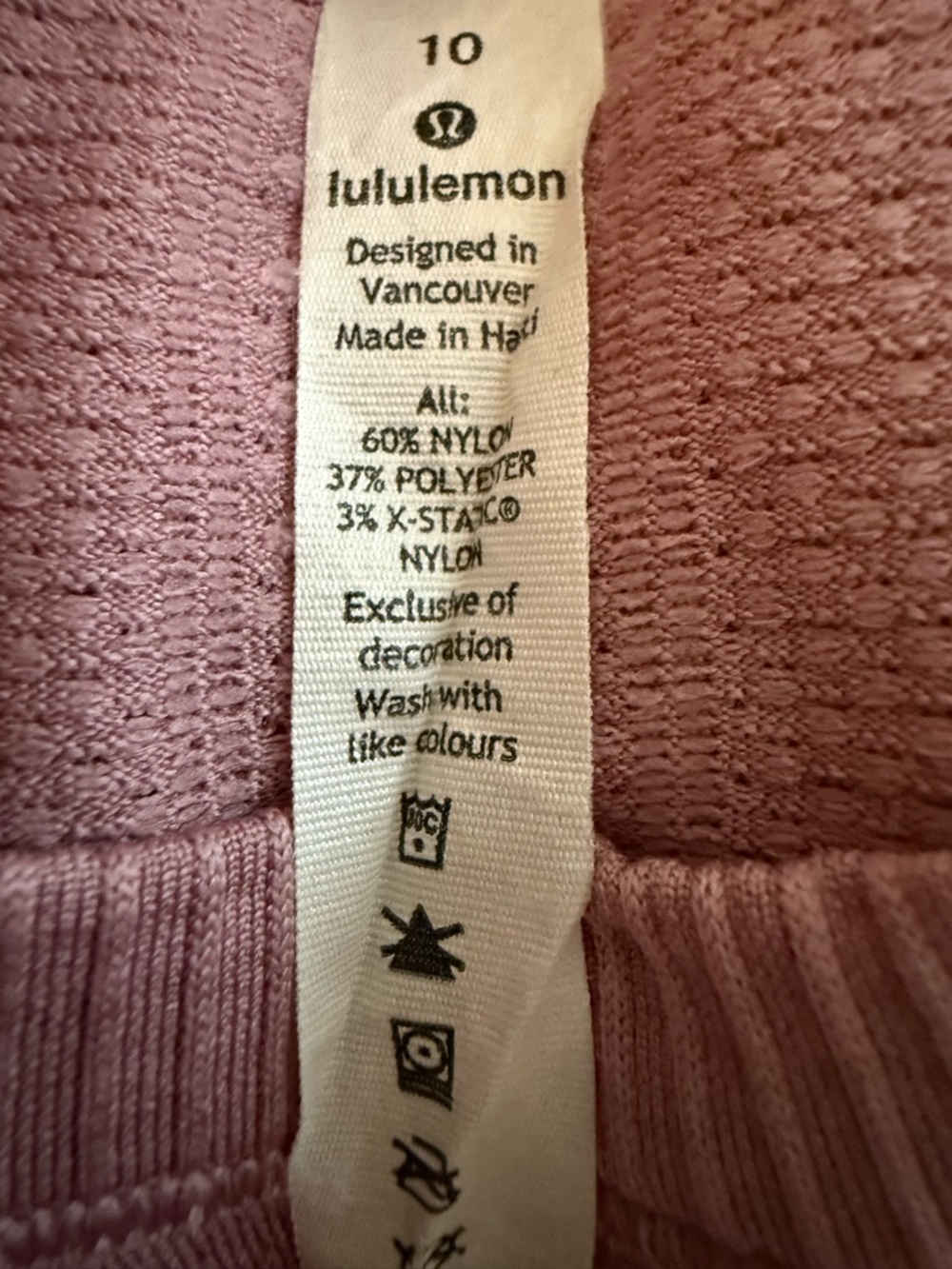 lululemon athletica Long Sleeve Crewneck Top in Dusty Rose - Picture 9 of 10